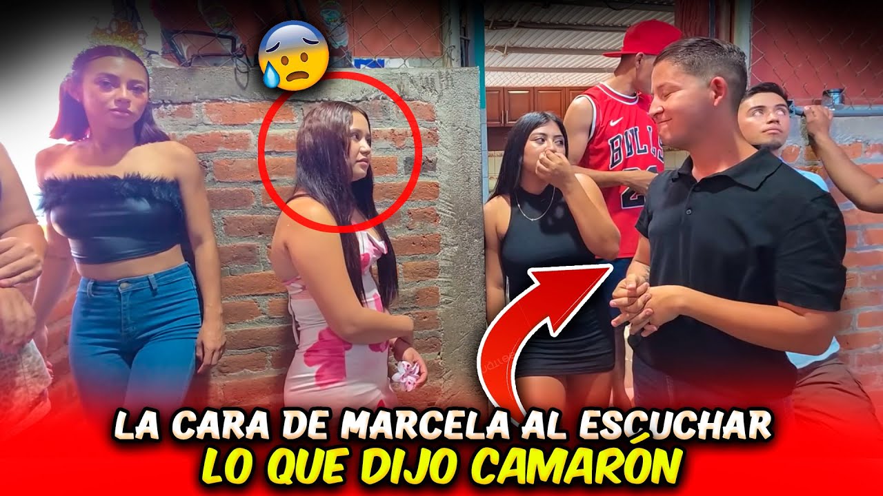 Vimos afligida a Marcela cuando Marlon se comenzó a presentar con ella.