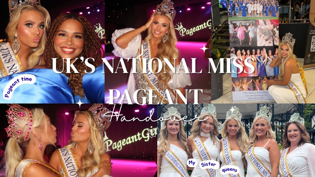 UK’s National Miss Pageant Vlog 👑 | Handover my UK title with me! | Cerys Louise Hewson