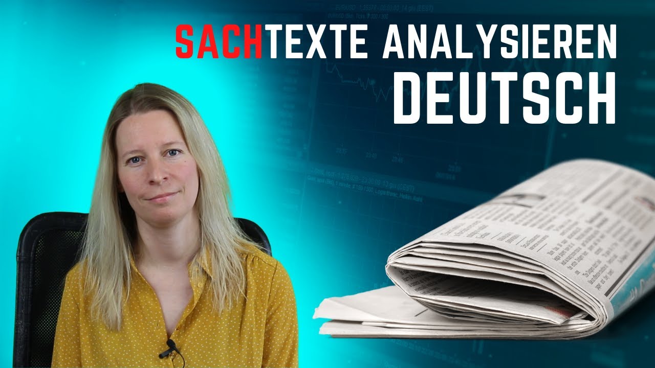 Sachtexte analysieren - Deutsch Oberstufe Abitur
