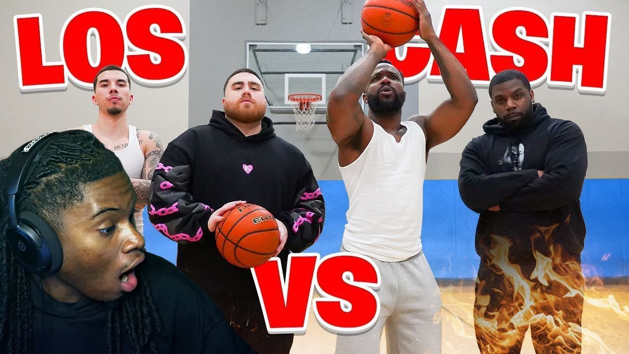 TezMania Reacts To 2V2 BASKETBALL CASHNASTY vs LOS! (Nostalgic Return)