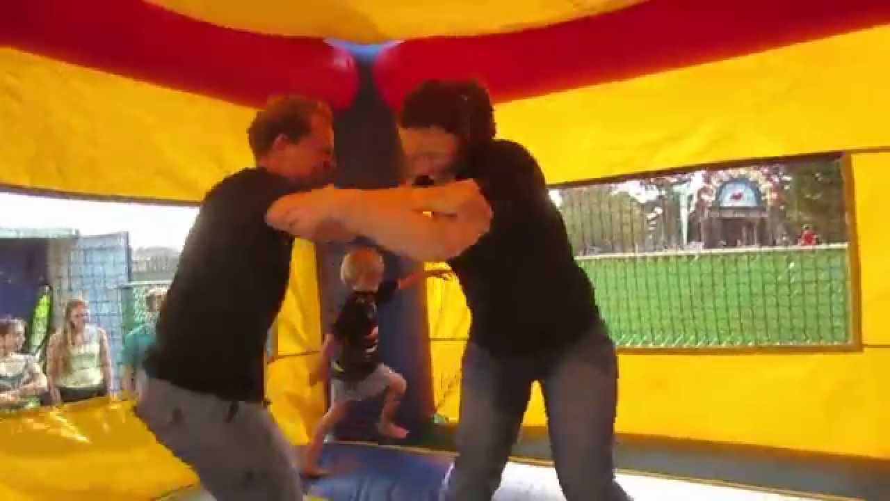 CSC Bouncy House Cage Fighting 01