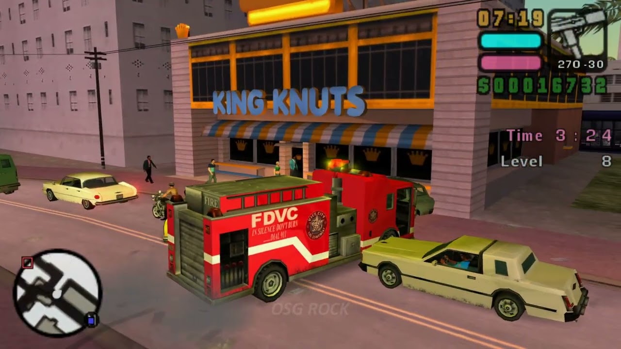 Grand Theft Auto: Vice City Stories PSP Walkthrough Part 5: Fire fighter