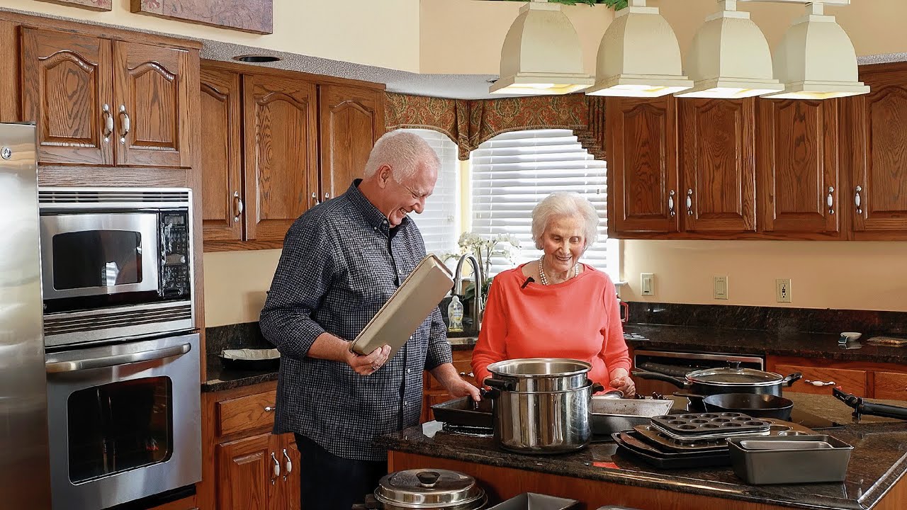 Decluttering Mom's Kitchen