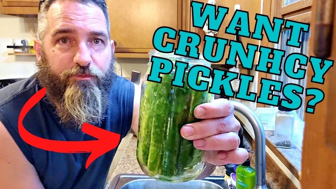 4 простых способа сделать соленые огурцы хрустящими!!!!!