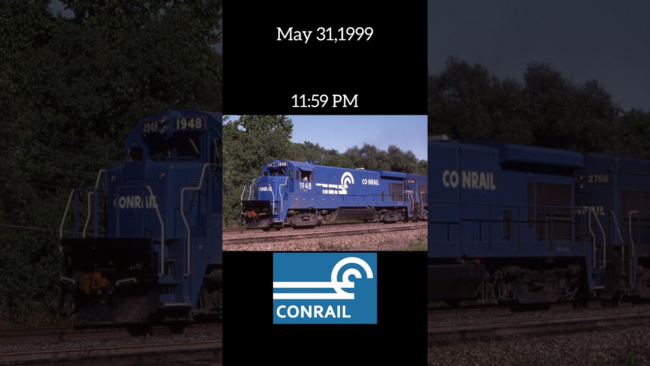 Последние 15 секунд Конрейла #NS #Conrail #Goodbye #trains #shorts #locomotive #edit