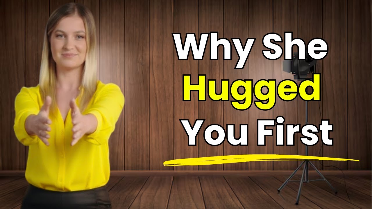 When a Woman Initiates the Hug — What She’s Really Communicating (Female Psychology) || Dr. Jassica