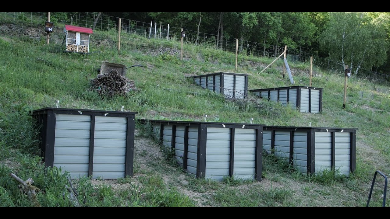90. magaságyás lejtőre (2. rész) / raised garden bed (2nd episode)