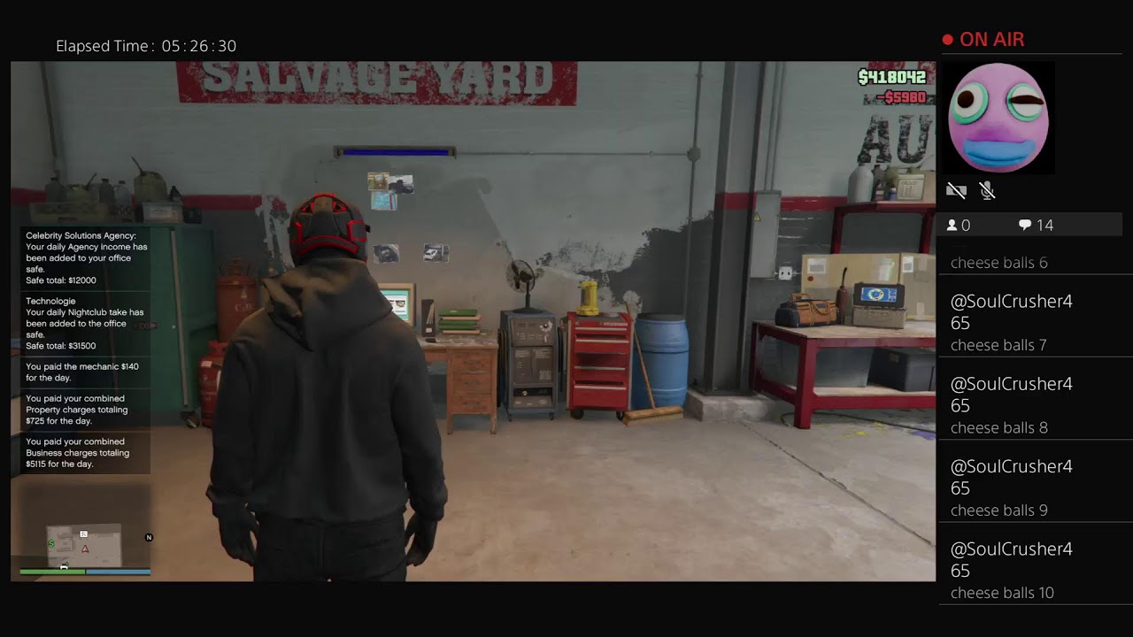 Playing gta5 online gameplay