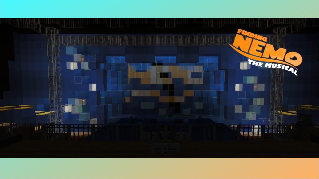 Finding Nemo the Musical in Minecraft?!? Palace Network