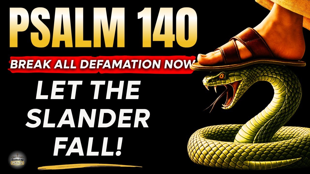 🔥 PSALM 140 – PRAYER TO BREAK GOSSIP, SLANDER, AND DEFAMATION AGAINST YOU 🔥
