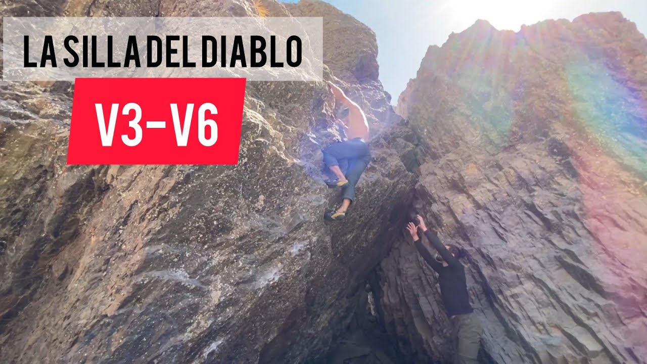 LA SILLA DEL DIABLO 🏔 pequeña guía (algunos boulders del v3 al v6) 🧗