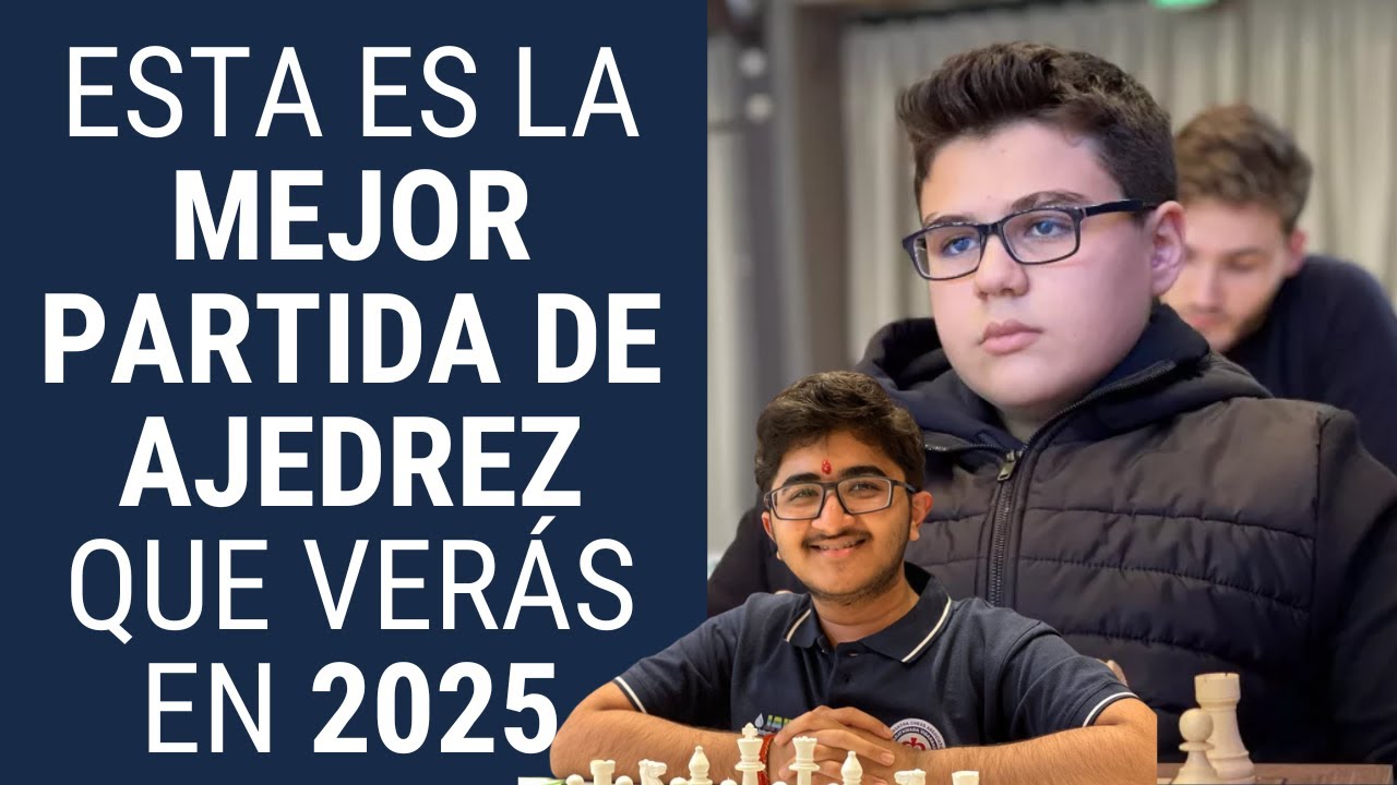 🔴 Esta es la mejor partida de ajedrez que ver&aacute;s en 2025