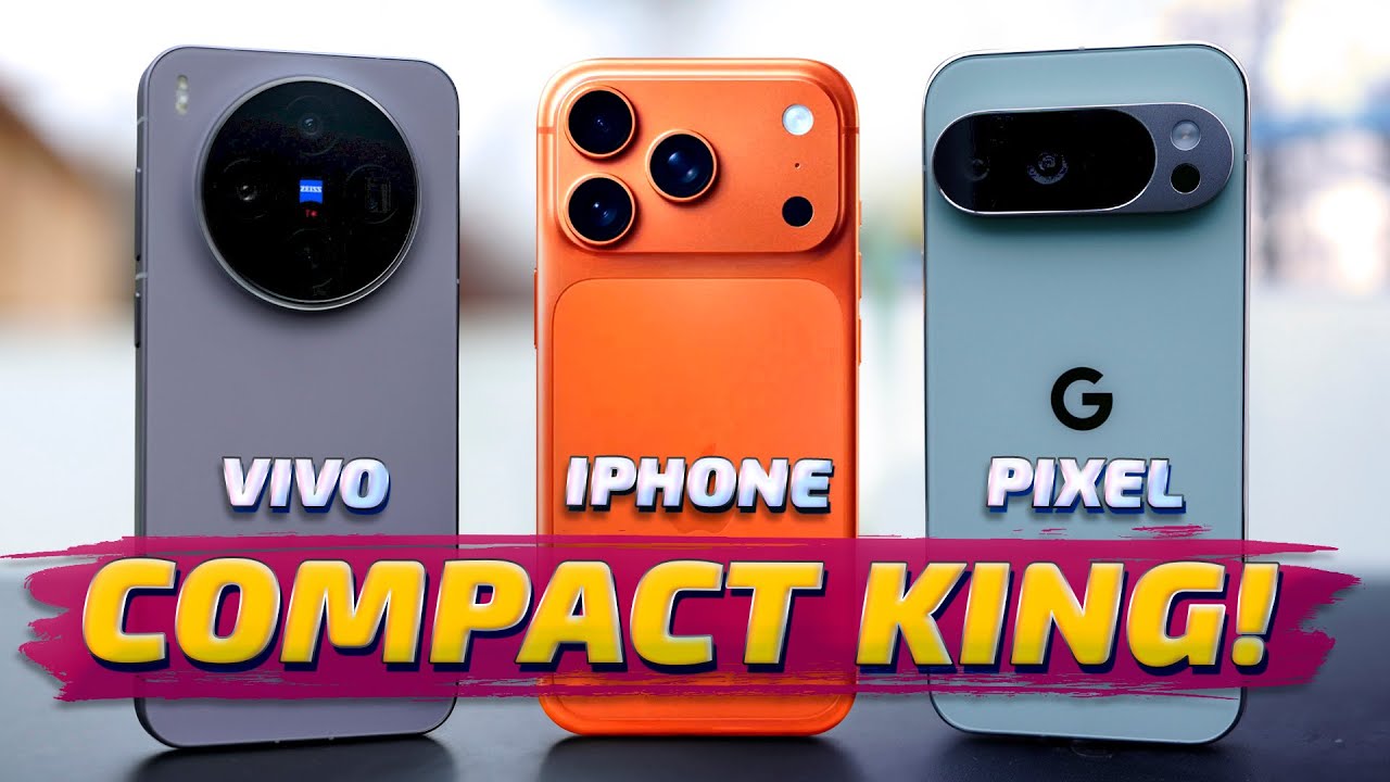 Vivo X300 vs iPhone 17 Pro vs Google Pixel 10 Pro: The BEST COMPACT flagship!