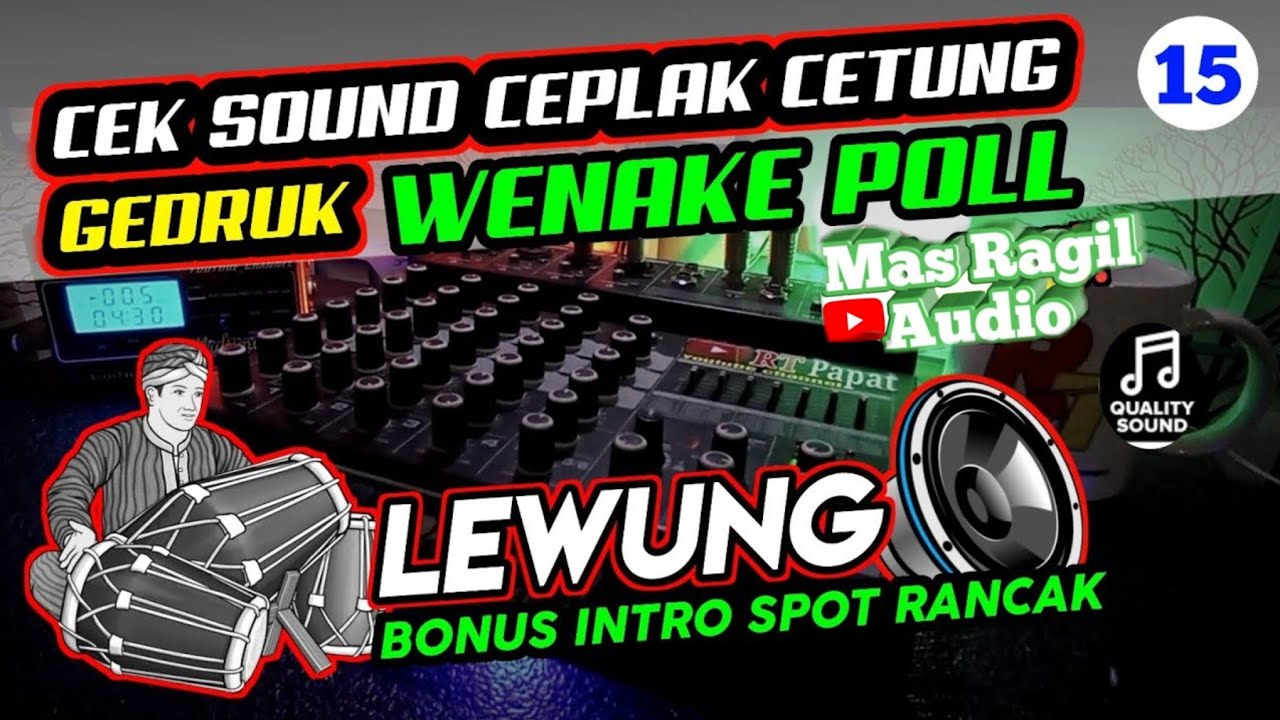 Cek Sound Liwung - Kendang Rampak