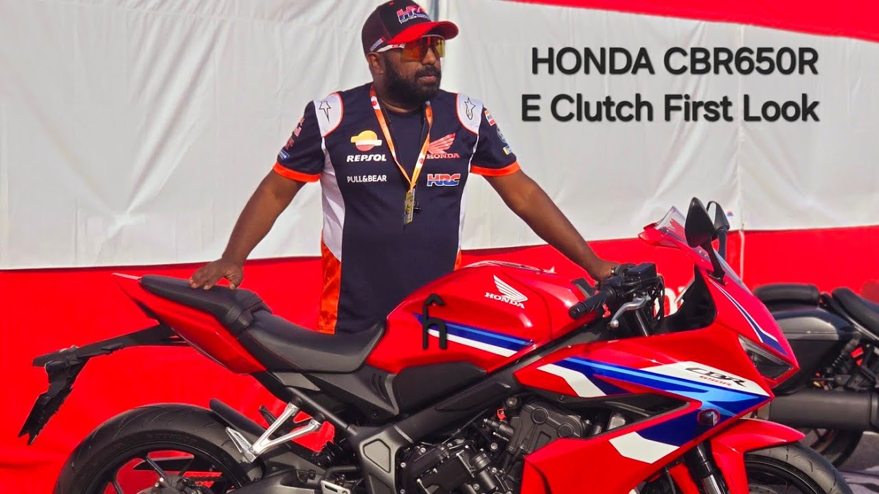 2024 Honda CBR650R E Clutch  India Spec Model First Look Walkaround