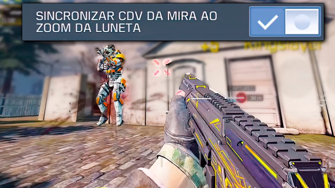 O RETORNO DA MELHOR SKS DO BRASIL AGORA COM SINCRONIZAÇÃO DE FOV ATIVADA - COD MOBILE