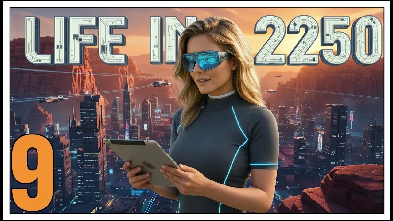 Life in 2025 Megastructures & Futuristic Cities 1 Hour Ambient Sci Fi Atmosphere | 4K- vol 9