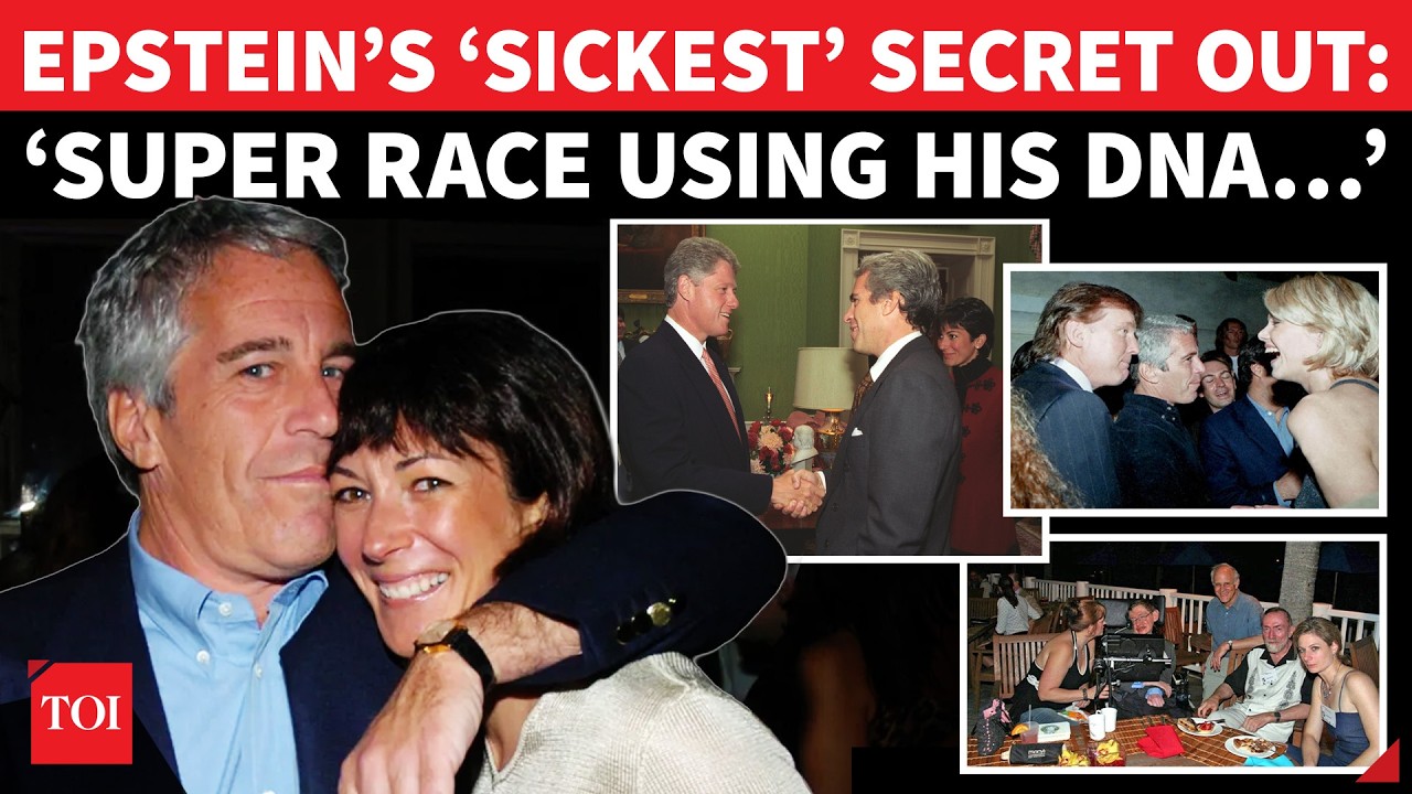 ‘Impregnate 20 Women, Create Super Race’: Inside Epstein’s SICKEST ‘Baby Ranch’ Plan Using His DNA