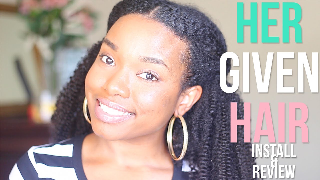 HerGivenHair Coily Clip-Ins | Install & Review