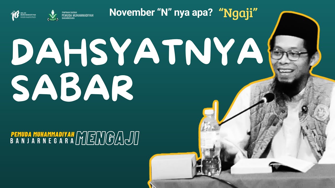 🟢PEMUDA MENGAJI | TAZKIYATUN NAFS: DAHSYATNYA SABAR | UST HERI SUNARYO | CABANG PINGIT
