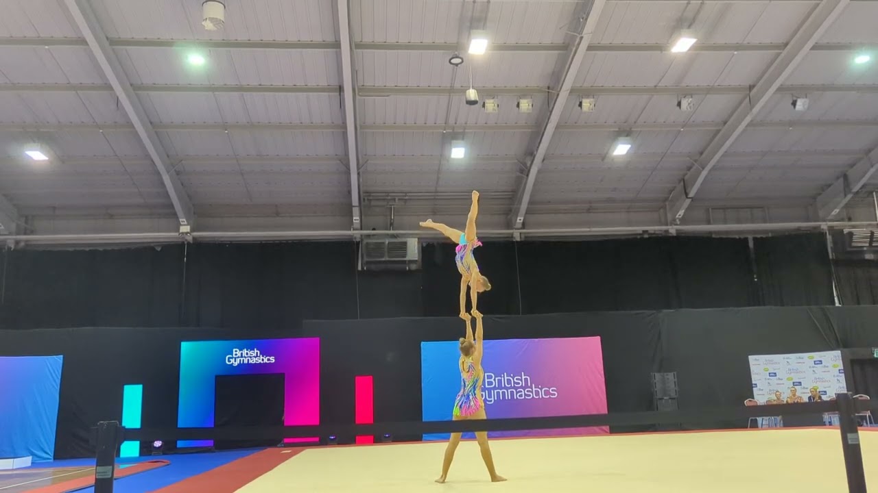 Emma and Betty - Hope Acro - British Championships 2023 - Balance