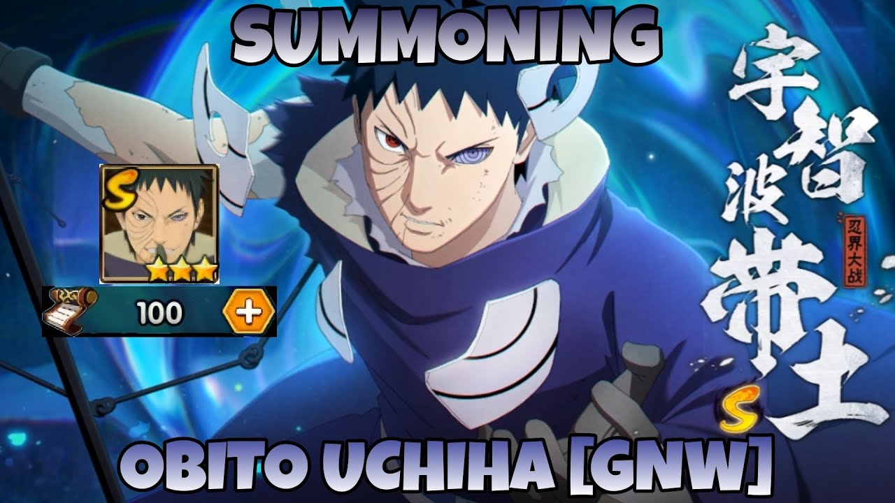 SUMMONING OBITO UCHIHA [GNW]🔥 | 100 Scrolls + Event | Naruto Mobile
