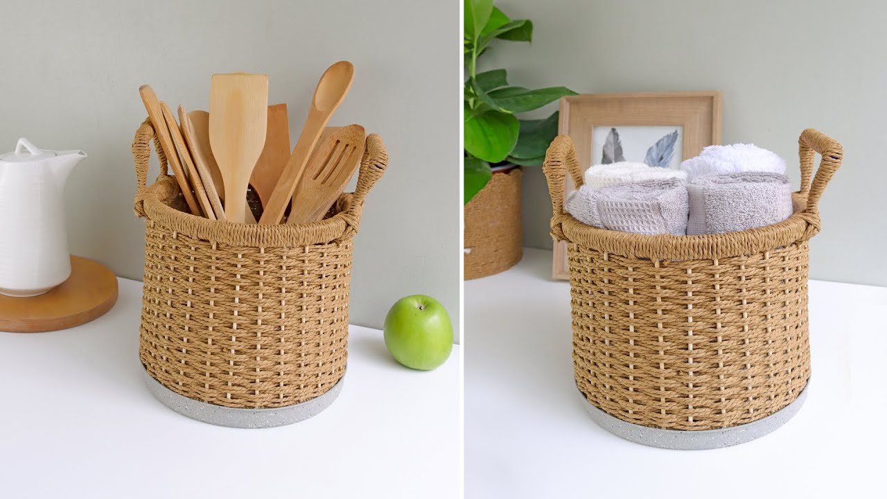 De Basura A Lujo! 2 Magnificas Ideas con un Simple balde de Plástico para Tu Hogar