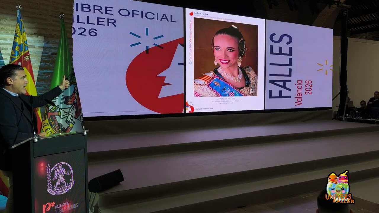 Univers Faller presenta Presentación del libro fallero 2026