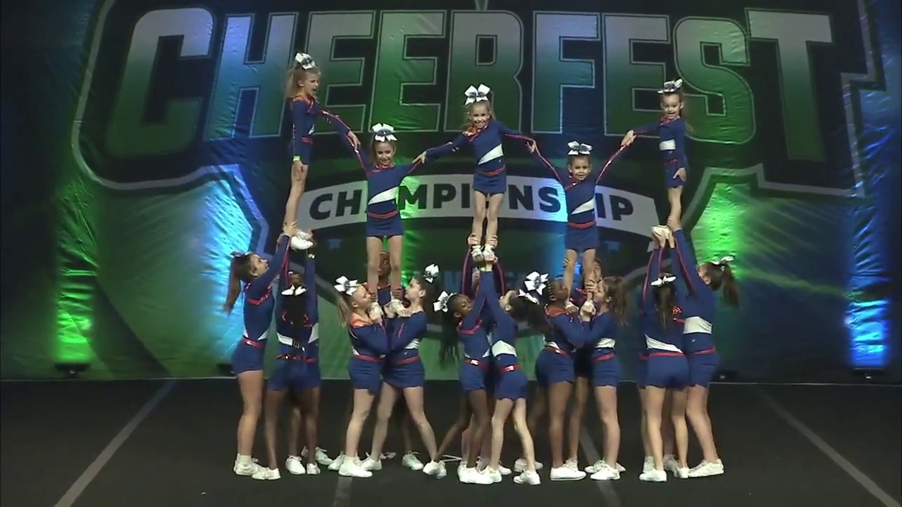 COMPETITION CHEERLEADING - youth level 1 REBELS - Cheer Fest
