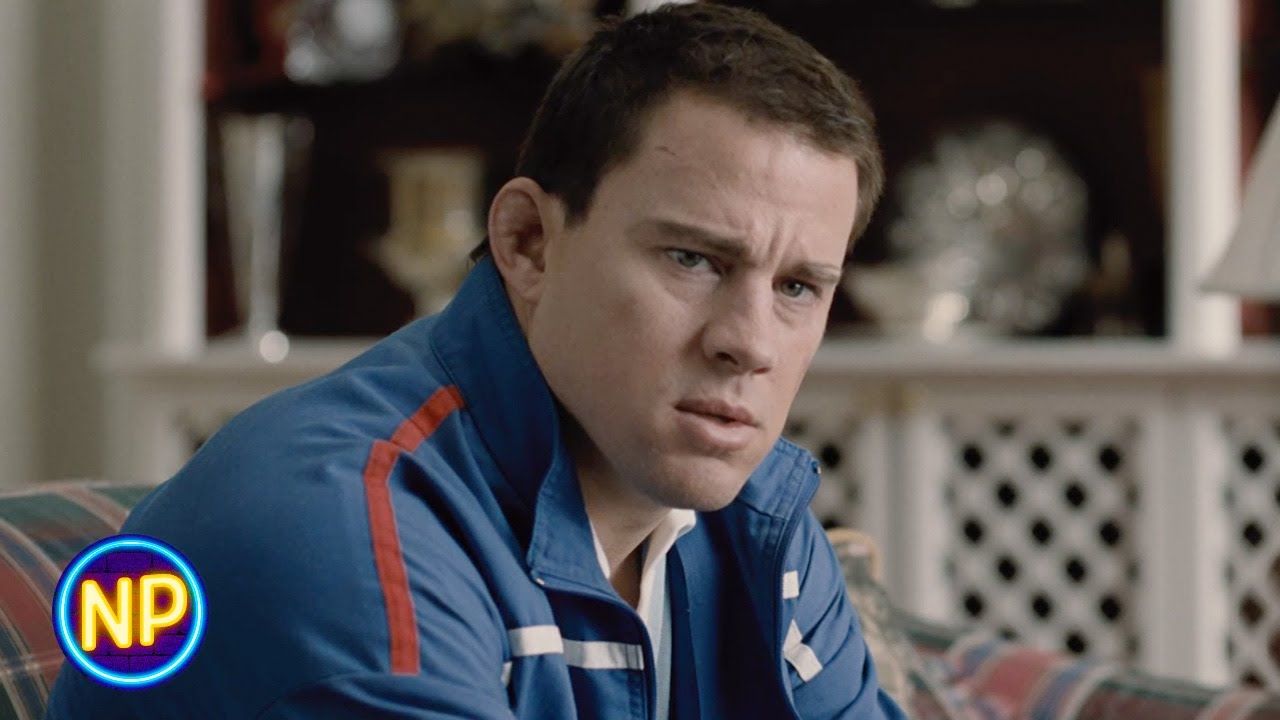 Channing Tatum Arrives at the DuPont Compound | Foxcatcher (2014) | Now Playing
