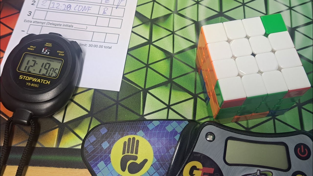 4BLD fail - 12:19.00 (DNF) at Please Be Quiet Thailand 2026