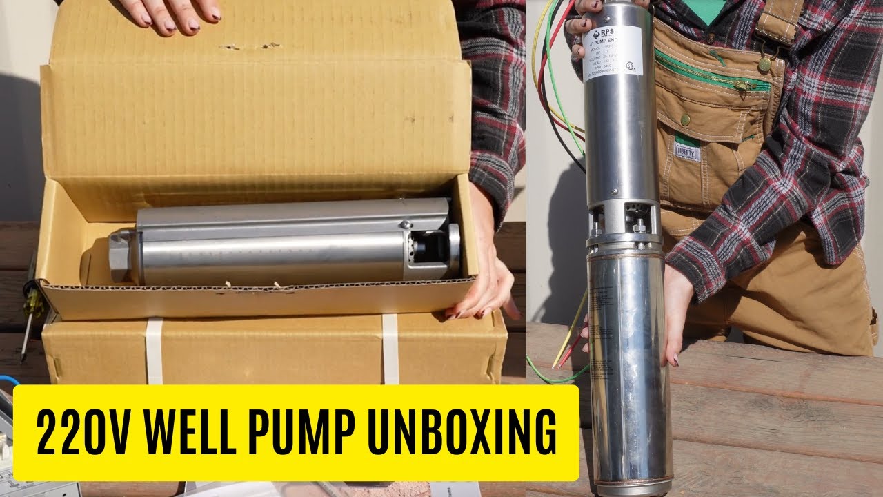 Unboxing a Core Series 220V 3-Wire Submersible Well Pump from RPS + Assembly
