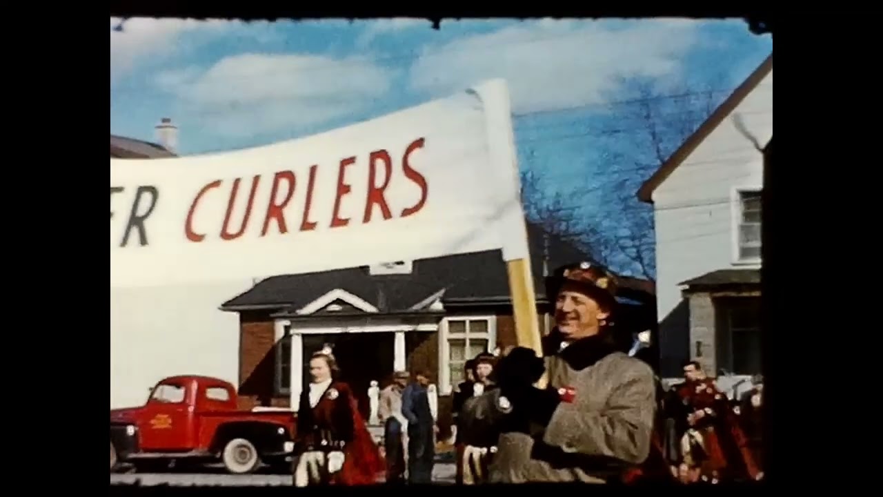 1957 Brier Highlights - Kingston, Ont. (in colour, no sound)