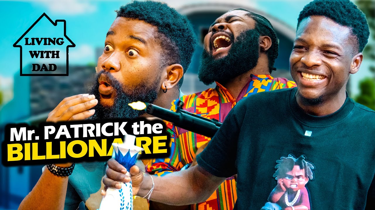 Mr. Patrick the Billionaire | Mark Angel Comedy | LIVING WITH DAD