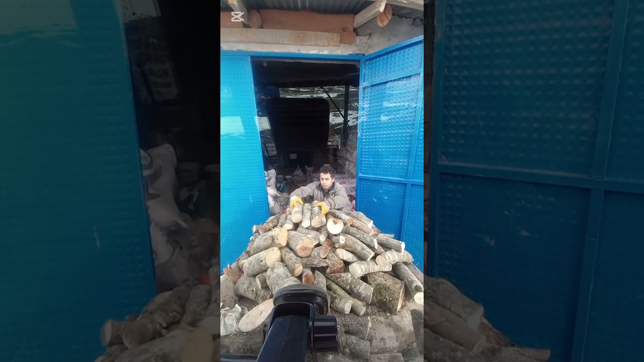 Köyde odun taşıyorum iyi seyirler 