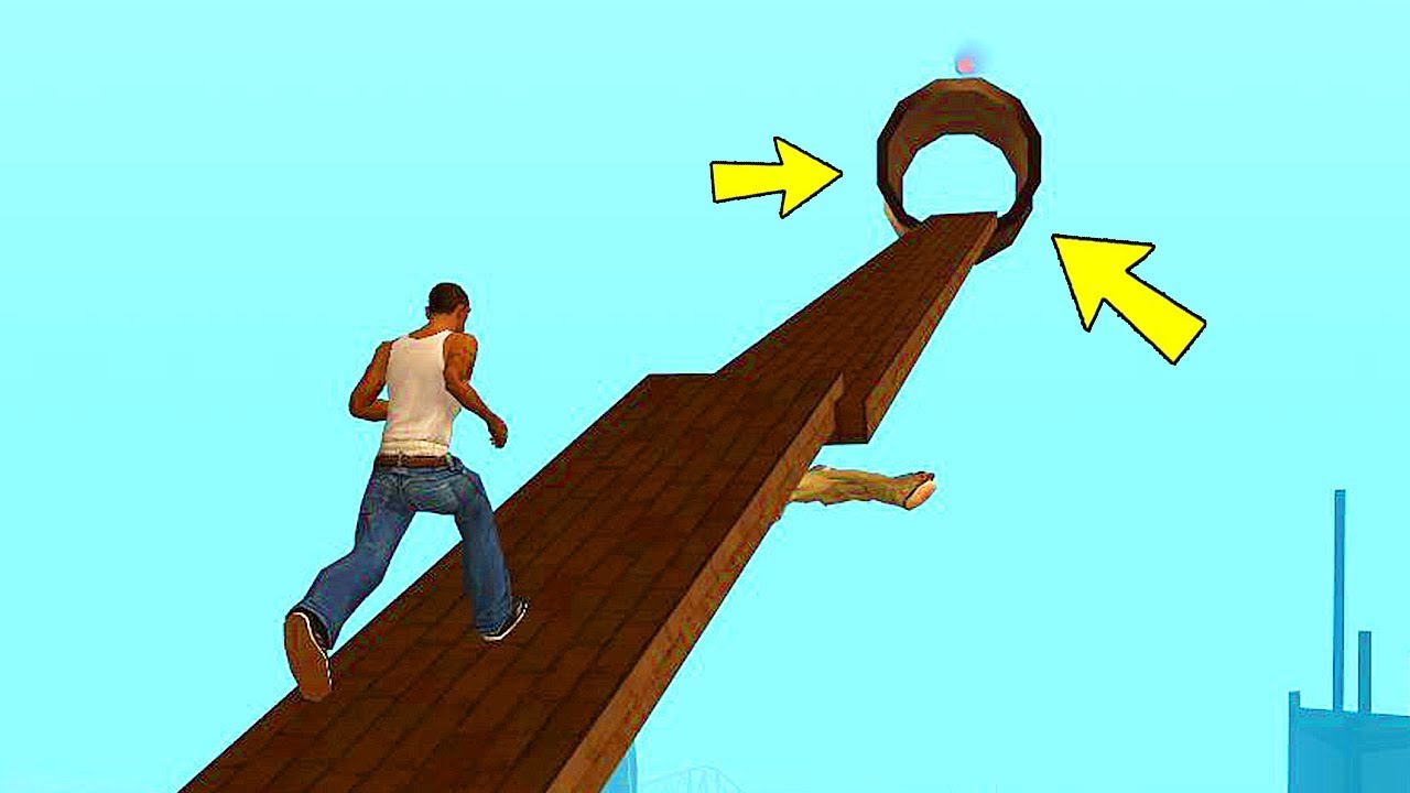 ВЫ НЕ ПОВЕРИТЕ КУДА ВЕДЁТ ЭТА ДОРОГА В GTA SAN ANDREAS!!!