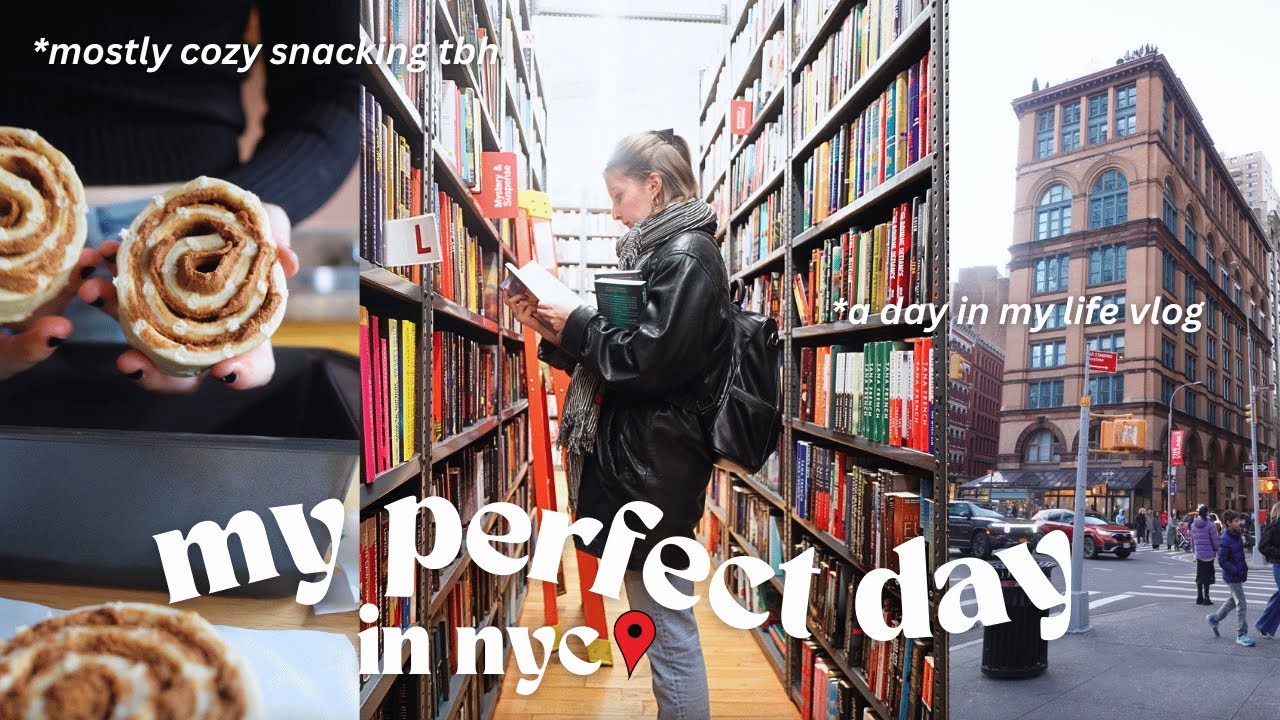 My perfect 24 hours living alone in NYC *cozy winter edition*