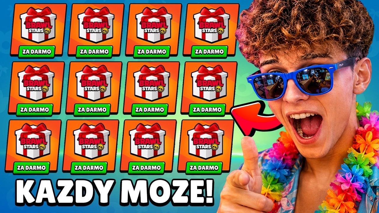 SPRAWDŹ TO bo STRACISZ *20 DARMOWYCH WAKACYJNYCH PREZENT&Oacute;W* w BRAWL STARS! ⚠️