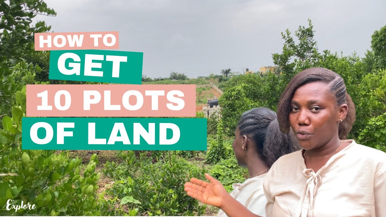 This is HOW to GET 10 PLOTS of LAND in Agyendam | Close to the PALACE