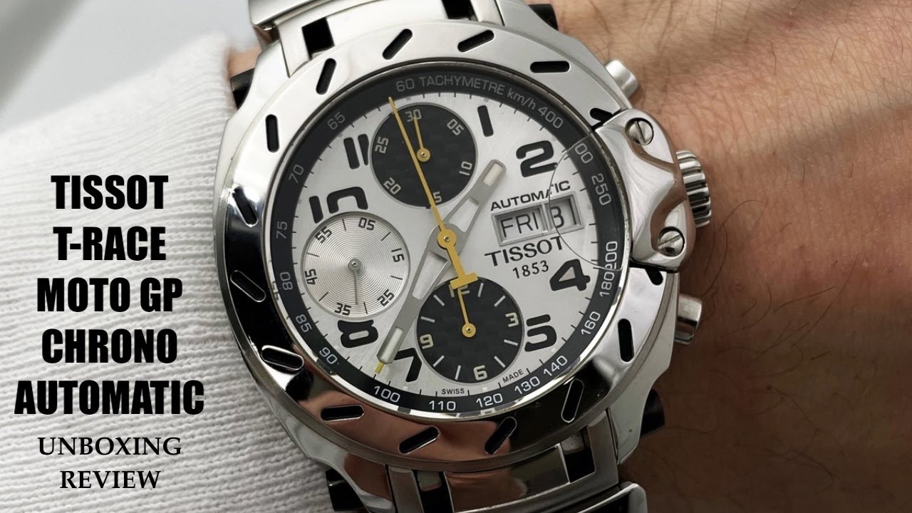 Tissot T-Race MotoGP Chronograph Automatic T0114141603200 Watch | Review Valjoux Relogios