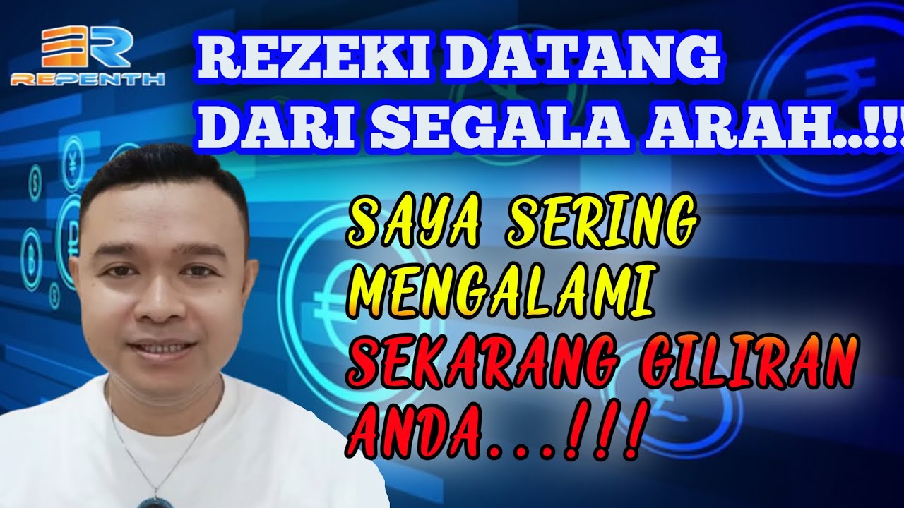 REZEKI Dan UANG 💥 SELALU DATANG DARI SEGALA ARAH SAYA SERING MENGALAMINYA