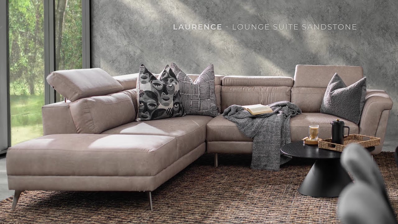 Laurence Corner Couch Sandstone