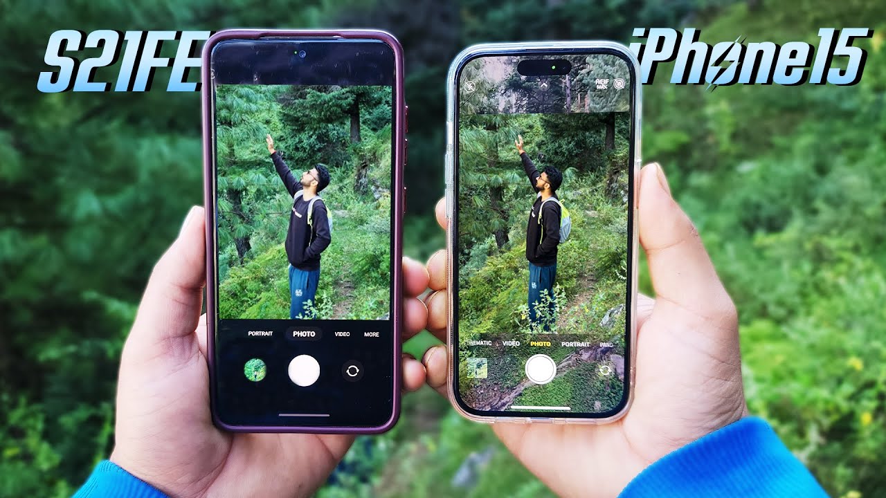 iPhone 15 vs Galaxy S21FE Full Camera Test‎️‍🔥 | Flagship vs Budget📷