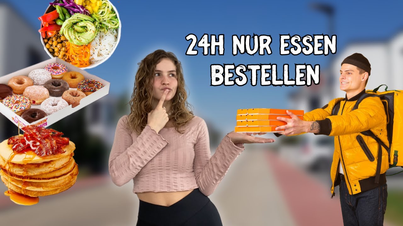 24h NUR Essen BESTELLEN 🚗🍟 was ein fail...
