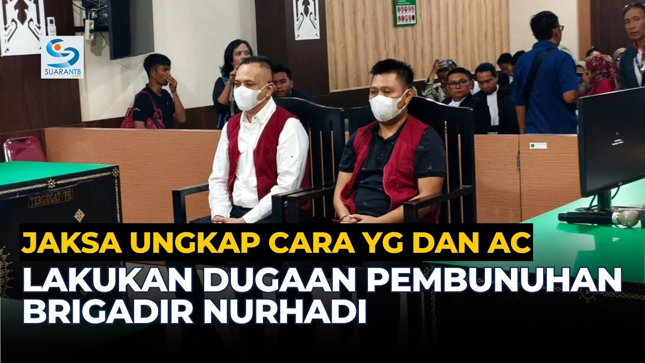 Jaksa Ungkap Cara YG dan AC Lakukan Dugaan Pembunuhan Brigadir Nurhadi