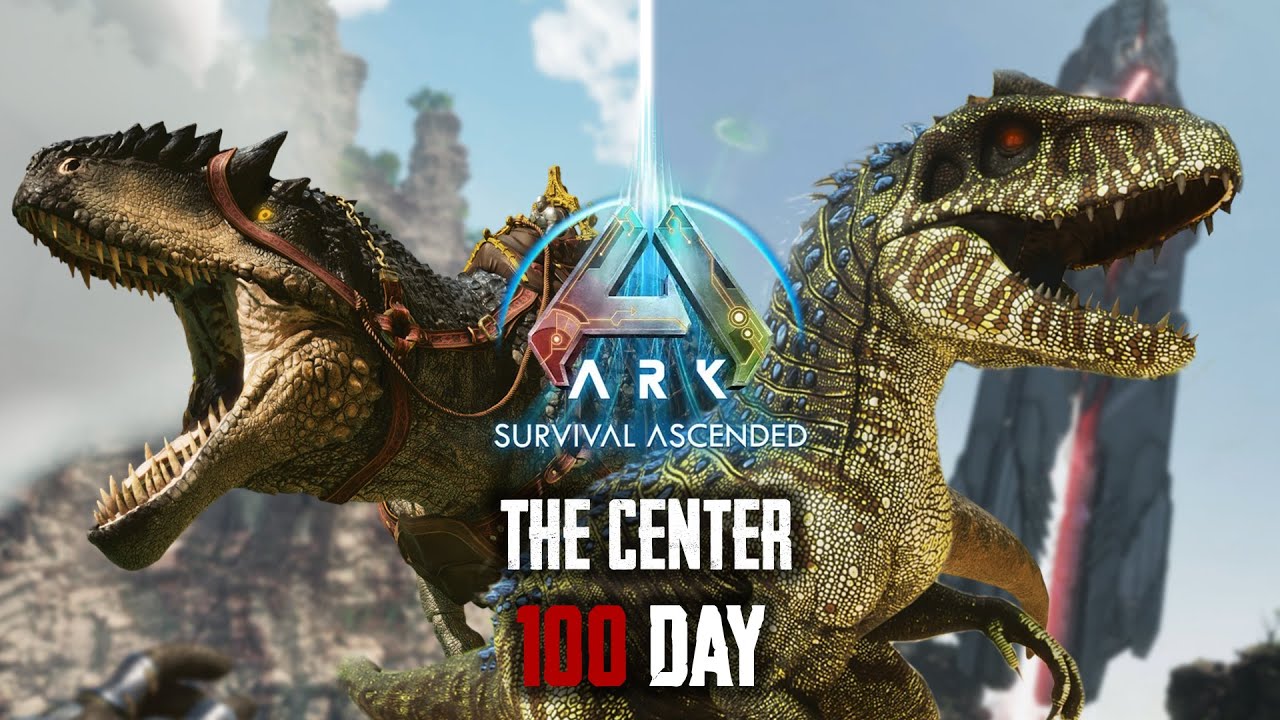 เอาชีวิตรอด 100 วันในแมพ The Center | ARK Ascended Modded จะทำได้หรือไม่!!! [หนังเต็มเรื่อง]