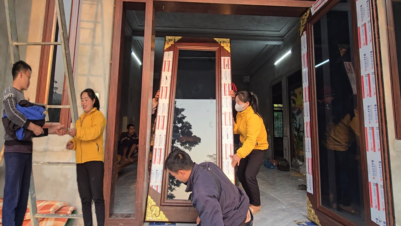 Come see me install this giant door and how the whole project turned out.  @ Loan daily work