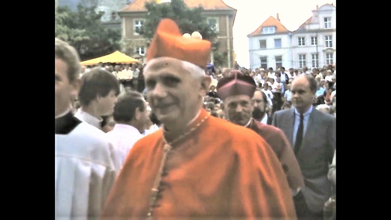 Libori 1985 Paderborn mit Joseph Kardinal Ratzinger
