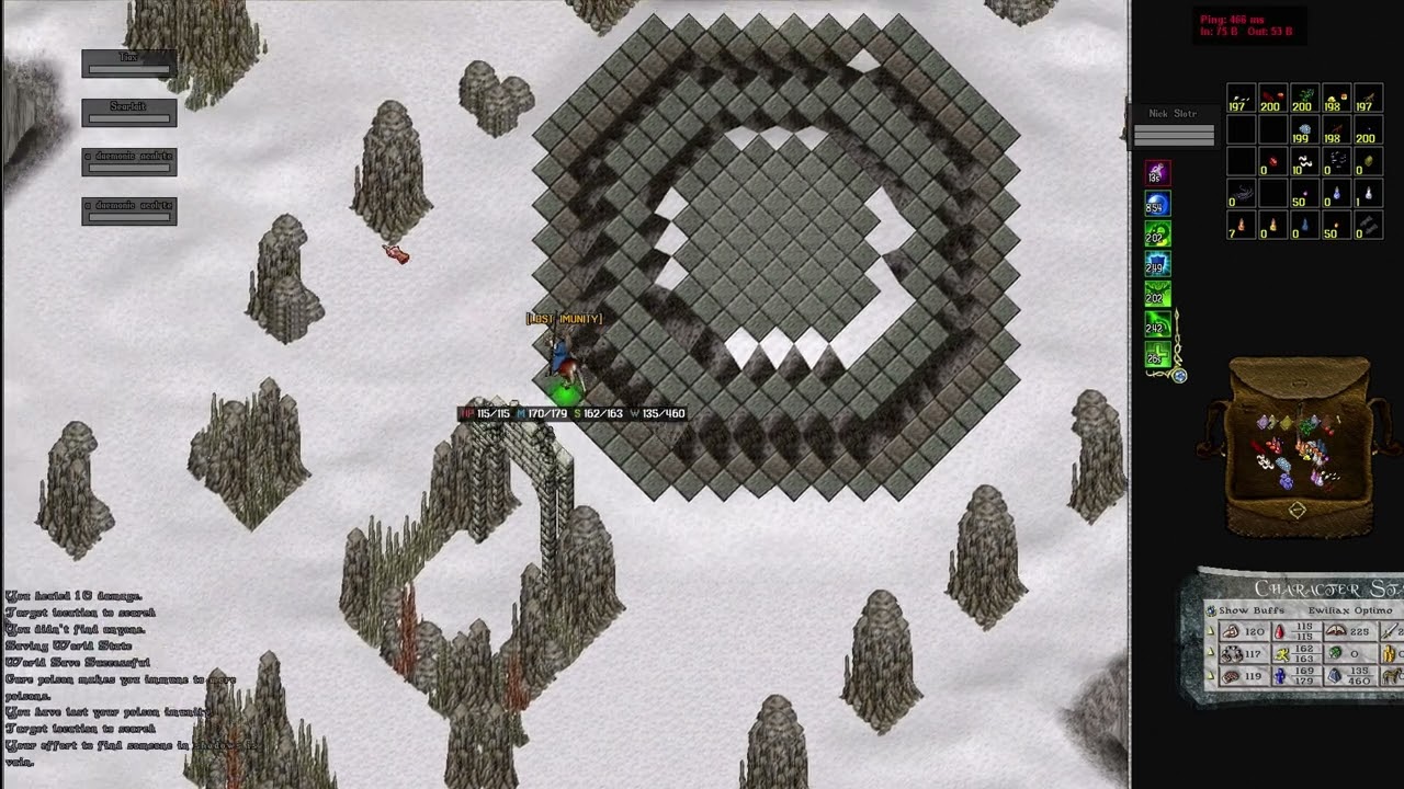 Areny Endor UO - Druid pain pt1