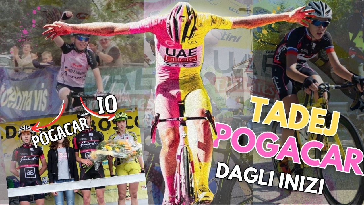 TADEJ POGACAR DAGLI INIZI FINO AD OGGI!